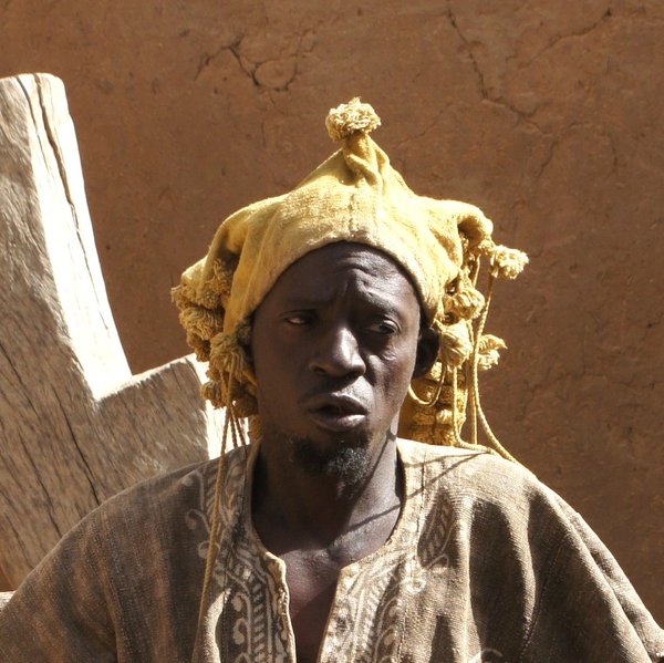THE DOGON...WITH HAT