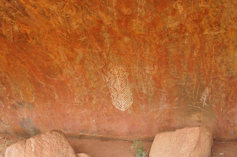 ROCK ART...Uluru