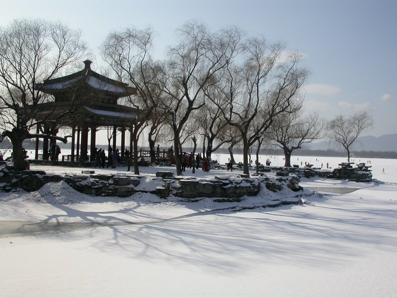 THE SUMMER PALACE...INTO WHITE