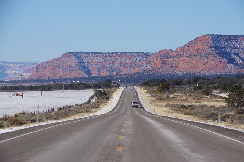 The road to Kanab