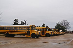 Where School Buses Sleep