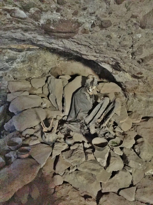 Chullpa's mummies