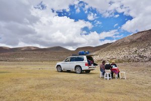 Lunch by the Salar
