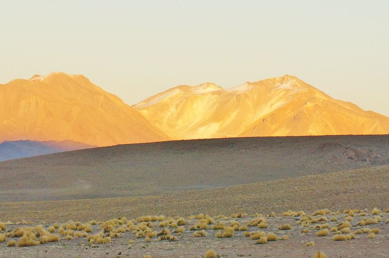 Siloli Desert sunset
