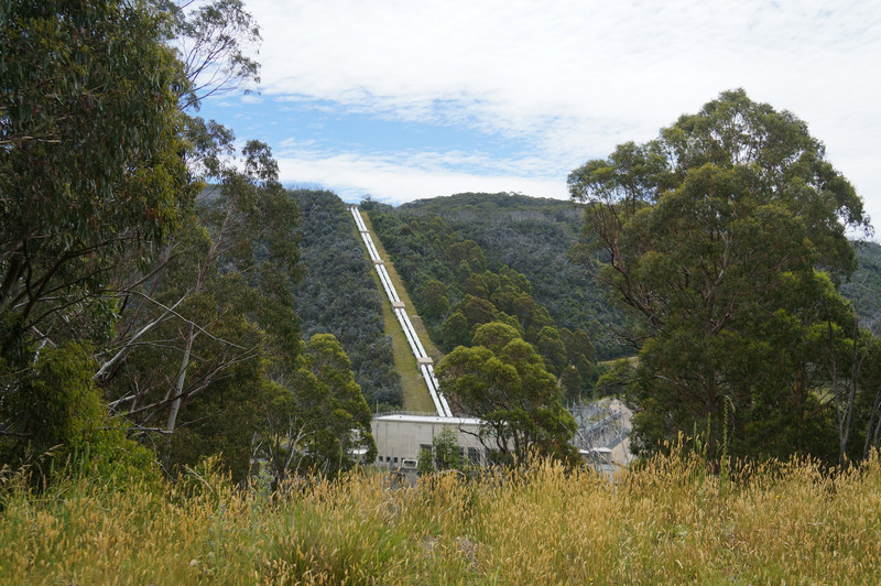 The pipes from Guthega Power Station