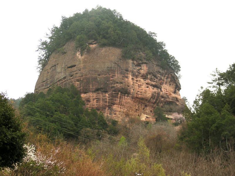 Immortal Cliffs Grottoes mountain