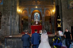 Wedding at Sevanvank Monastery