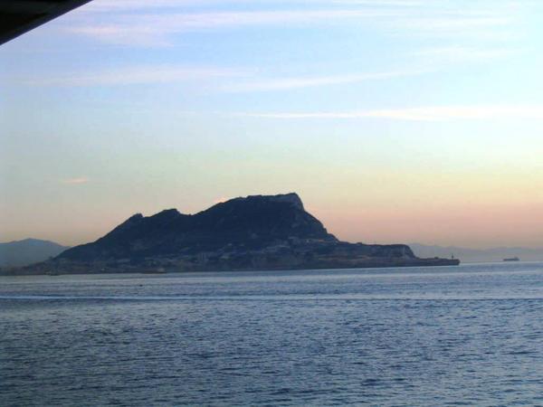 Gibraltar at sunrise