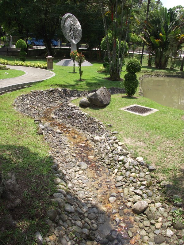 Sculpture Garden Stream