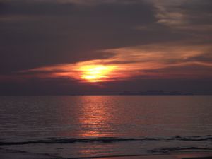 Sun Sinking over Ko Phi-Phi