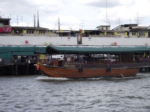 Traditional Bangkok Riverboat