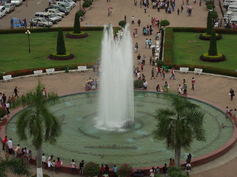 Fountains at Patuxai