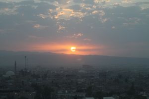 Sunset in Erbil