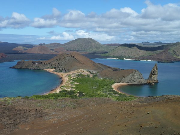 Bartolome island views