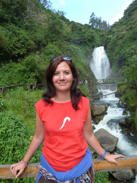 Peguche waterfall, Ecuador