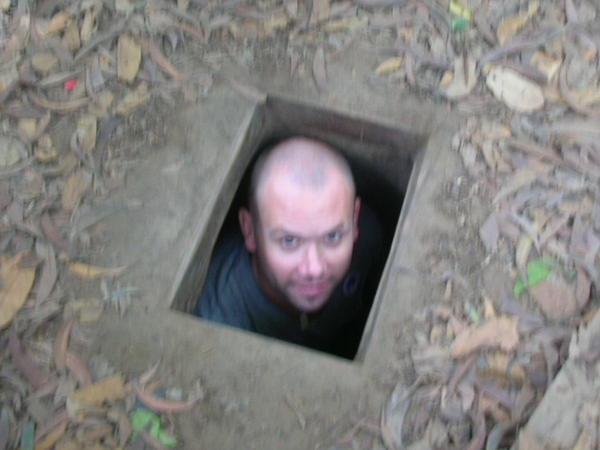 Secret entry to the tunnels