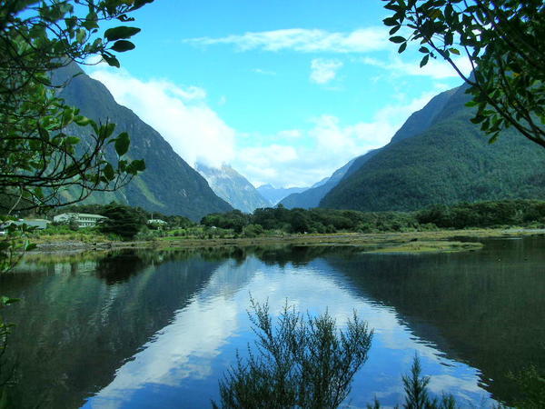 Reflections of Milford sound