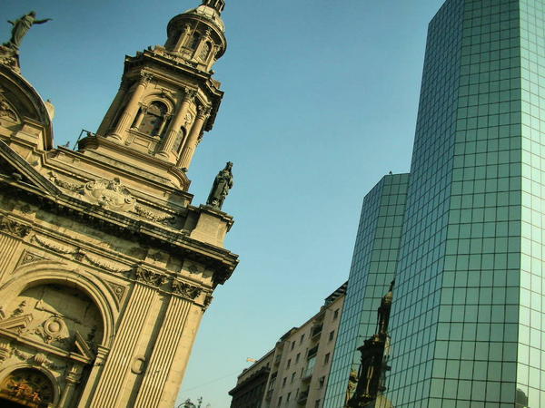 Santiago old and new
