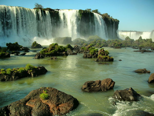 The falls from Brazil/Germany