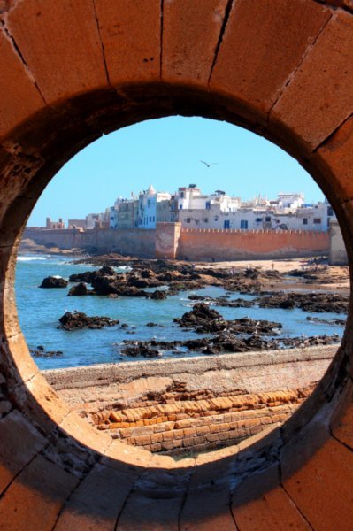 Portholes in Essaouira
