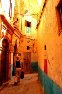 The back street of Essaouira