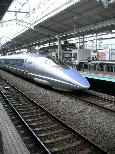 The Shinkanzen Bullet Train Photo