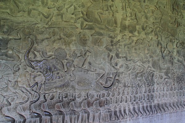 Angkor Watin seinästä