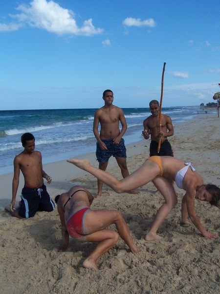 Capoeira beach trip