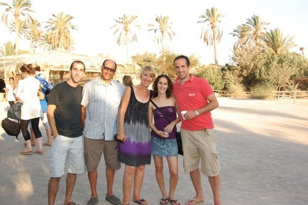 the Berke's together in Isreal
