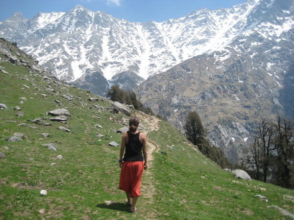 Hiking in the himalayas