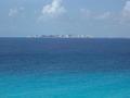 Cancun as best viewed.. from afar! 