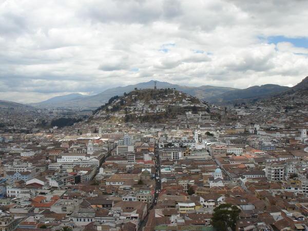 Quito .. view from Basilica 
