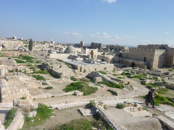 ruins of aleppo citadel