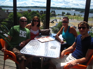 The four of us in Barrie!