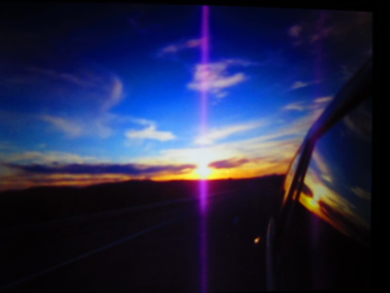 Sunset in Arizona.