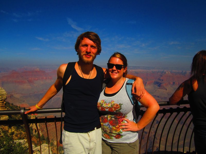 Me and Beth at the Grand Canyon.