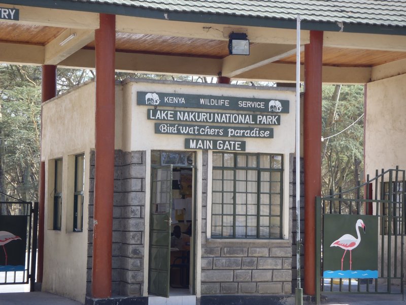 The Entrance to Nakuru...