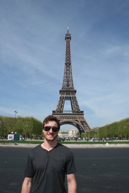Jake and the Eiffel Tower...