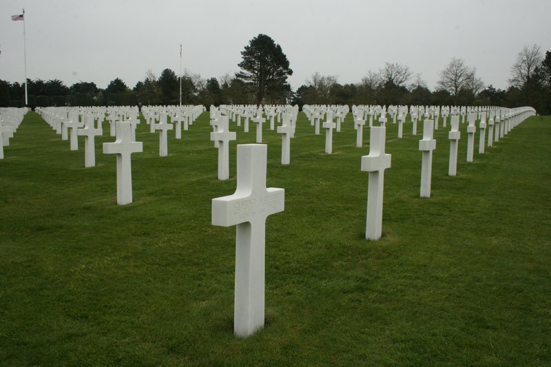The Awe-Inspiring Rows of White Crosses...