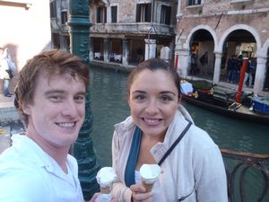 Gelato on the Canals!!!