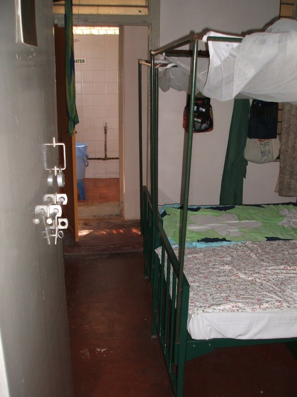 Our hostel room in Mysore