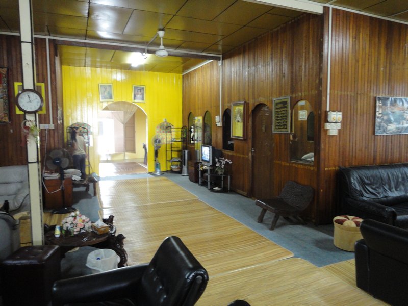 Interior of one of the houses