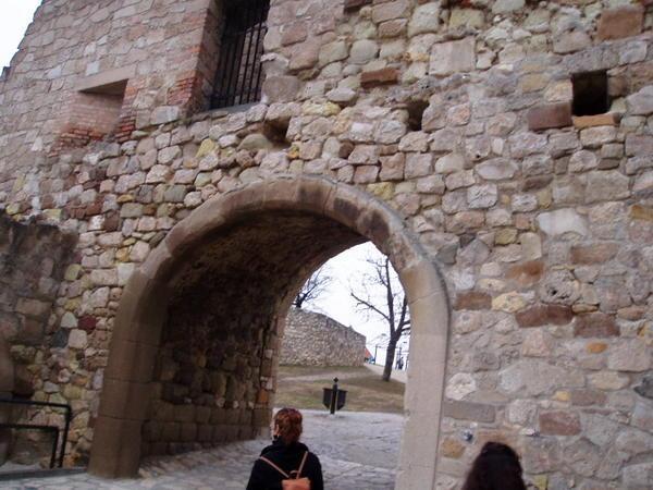 La entrada al Castillo