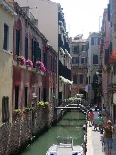 "Typical" street in Venice