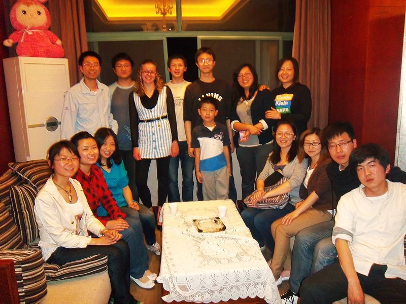 Farewell party in China
