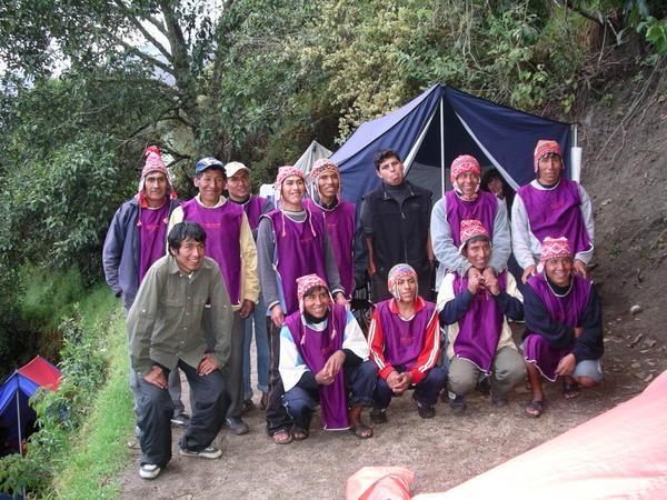 Our Porters and Guide Christobel