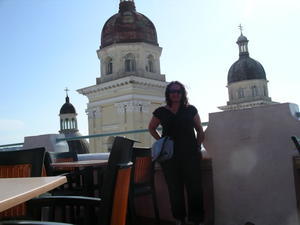 Me with the Santiago de Cuba Cathederal in the Background