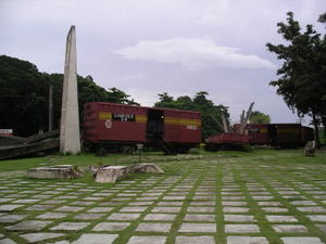 Derailed Train Monument