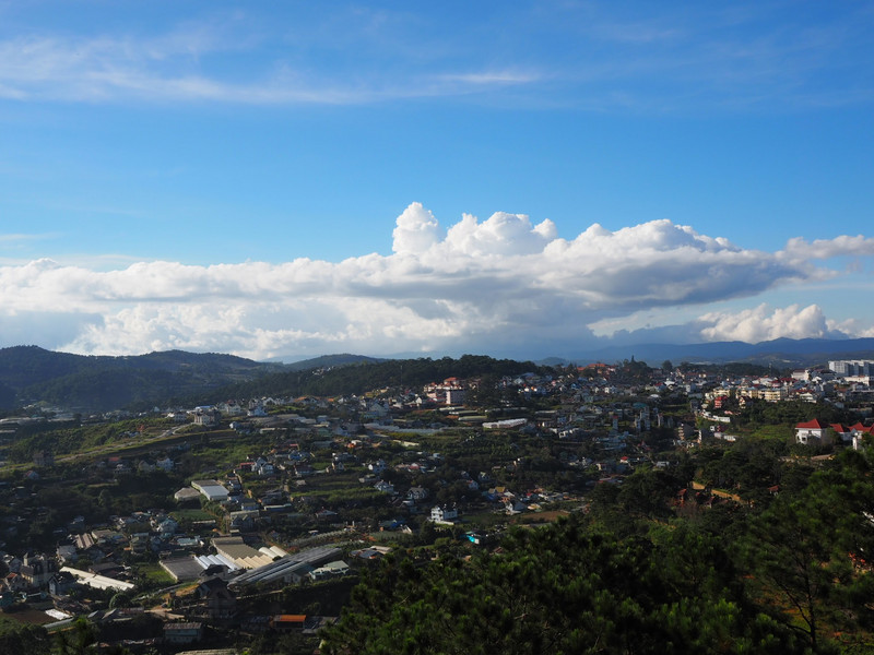 View of Dalat from the Cable Car
