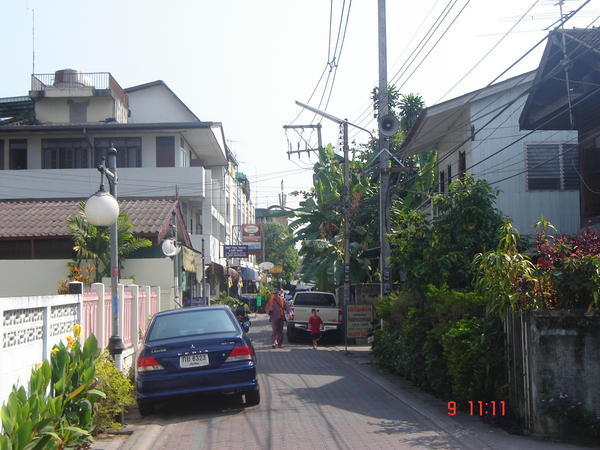 The little Soi our Guesthouse is in! 
